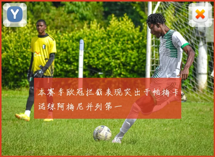 本赛季欧冠拦截表现突出于帕梅卡诺琼阿梅尼并列第一